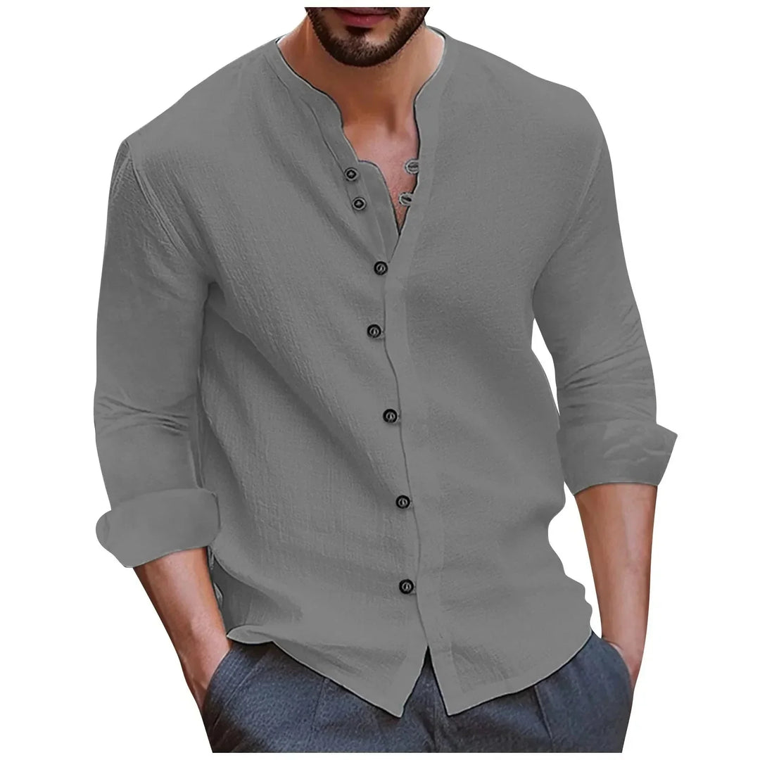 Malcolm | Elegant Cotton Shirt with Breathable Comfort