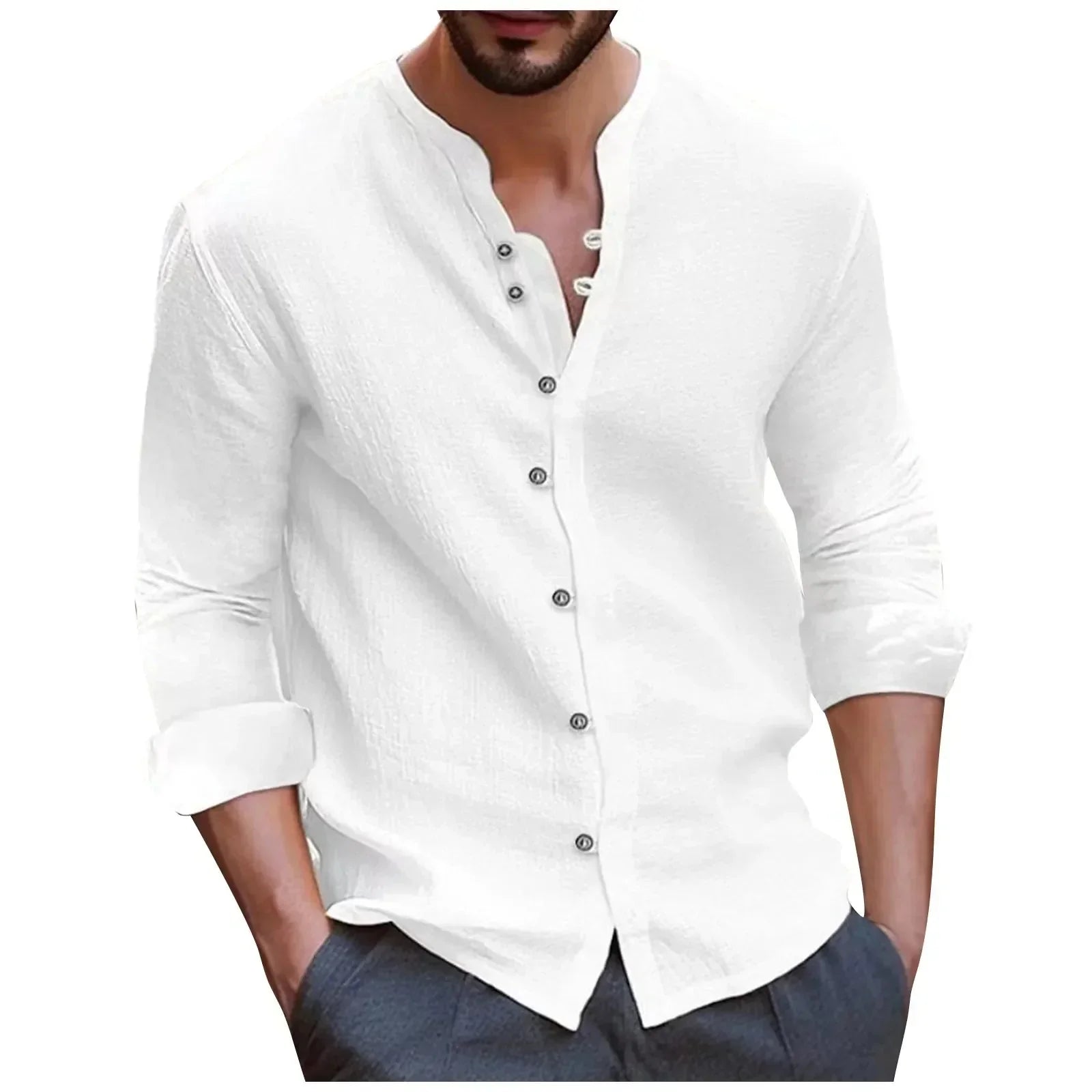 Malcolm | Elegant Cotton Shirt with Breathable Comfort