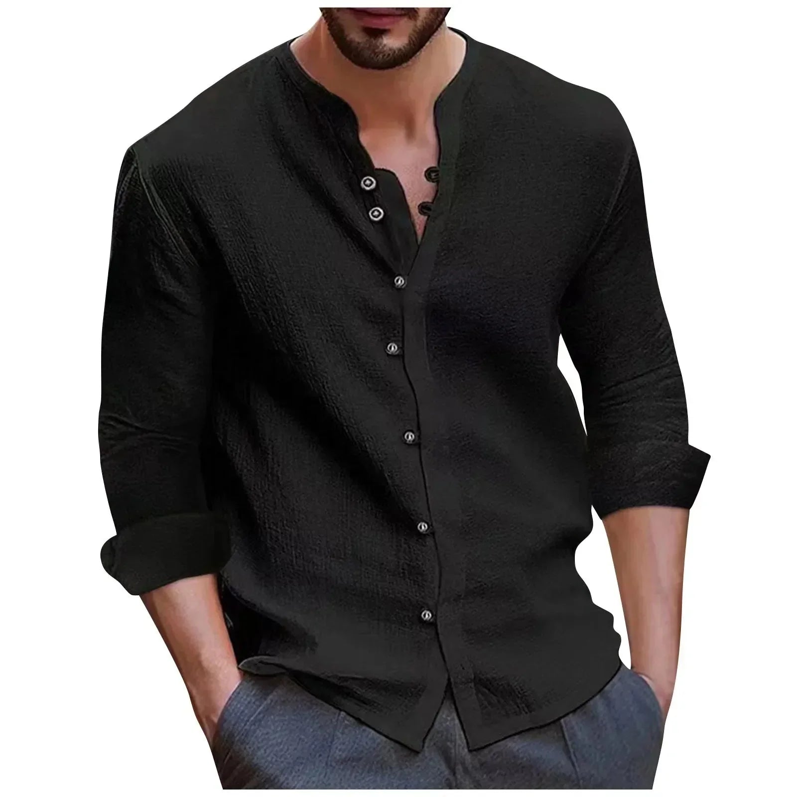 Malcolm | Elegant Cotton Shirt with Breathable Comfort