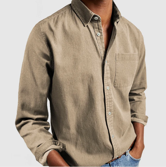 Luca | Versatile Cotton Shirt for Effortless Style and Comfort