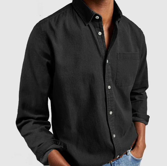 Luca | Versatile Cotton Shirt for Effortless Style and Comfort