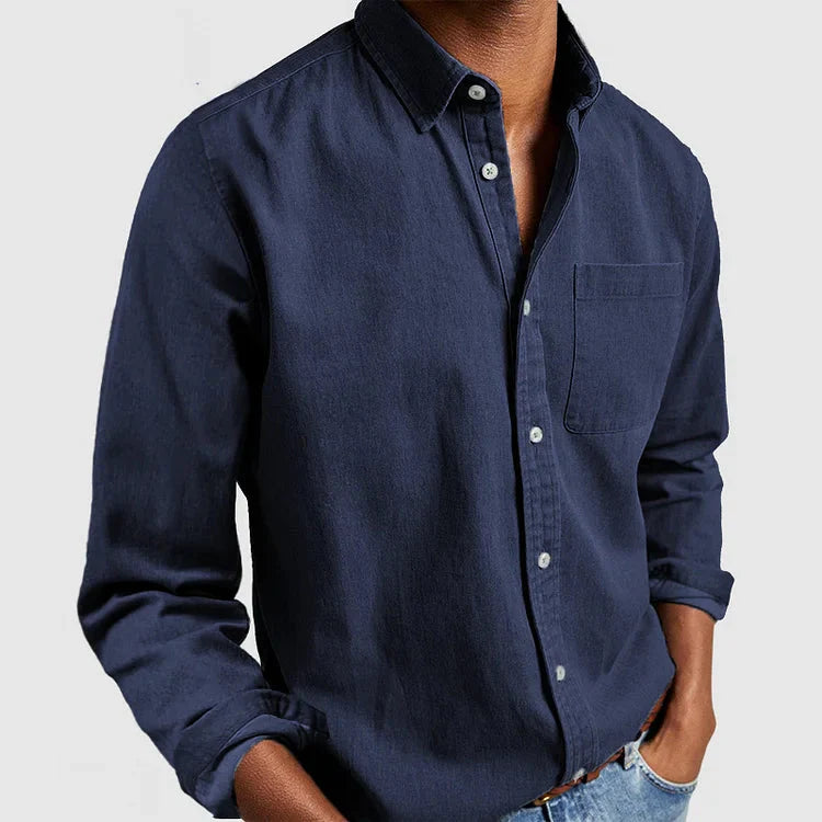 Luca | Versatile Cotton Shirt for Effortless Style and Comfort