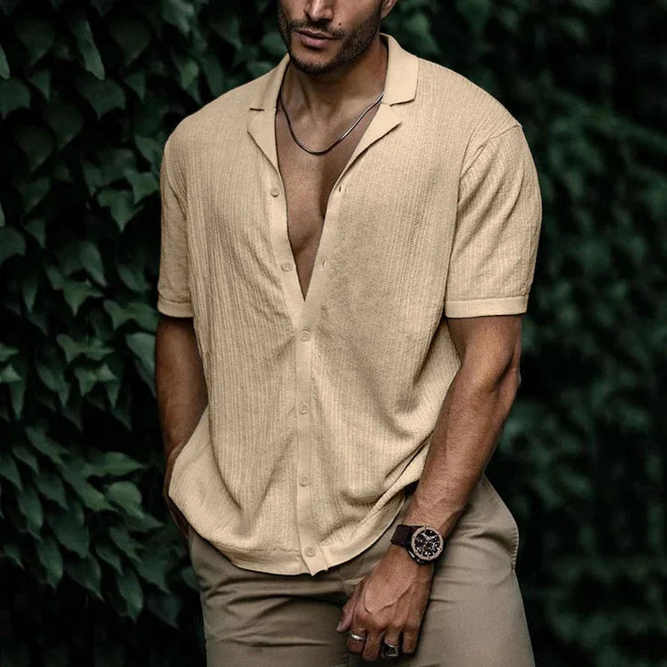 Cyrus | Cotton Shirt with Effortless Style and Breathable Comfort