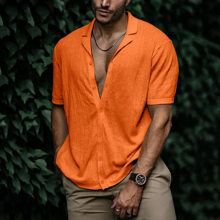 Cyrus | Cotton Shirt with Effortless Style and Breathable Comfort