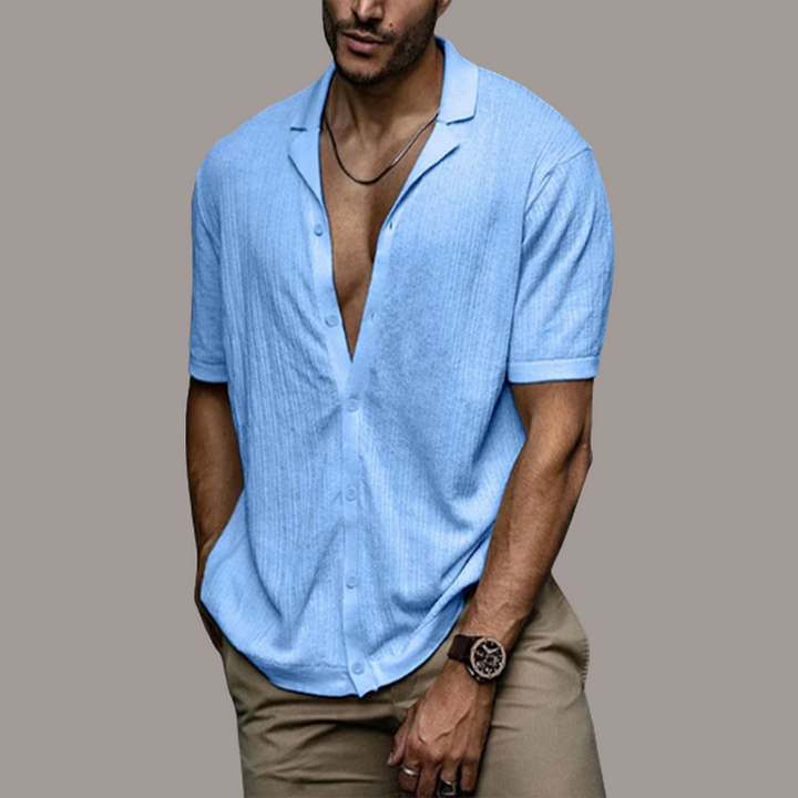 Cyrus | Cotton Shirt with Effortless Style and Breathable Comfort