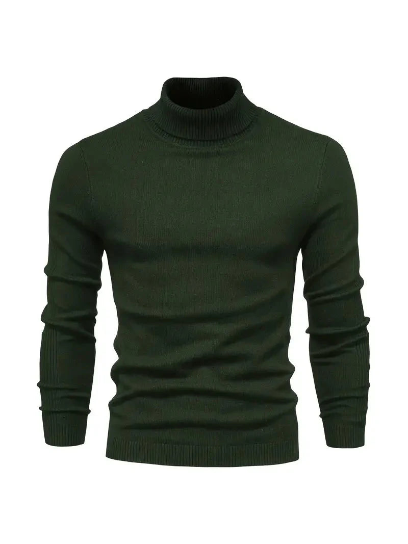 Cyrus | Slim Fit Turtleneck Jumper with Elegant Roll Neck