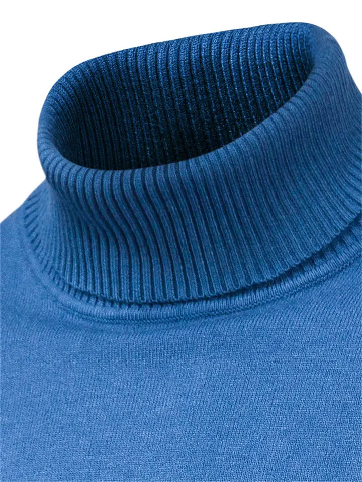 Cyrus | Slim Fit Turtleneck Jumper with Elegant Roll Neck