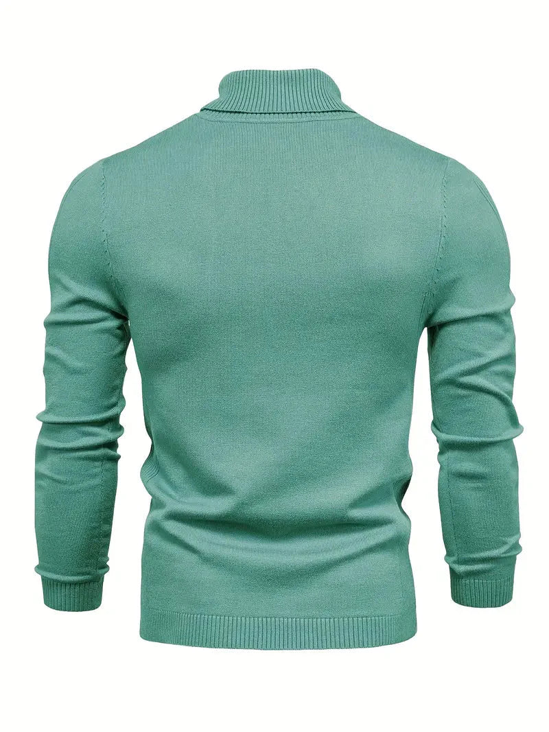 Cyrus | Slim Fit Turtleneck Jumper with Elegant Roll Neck