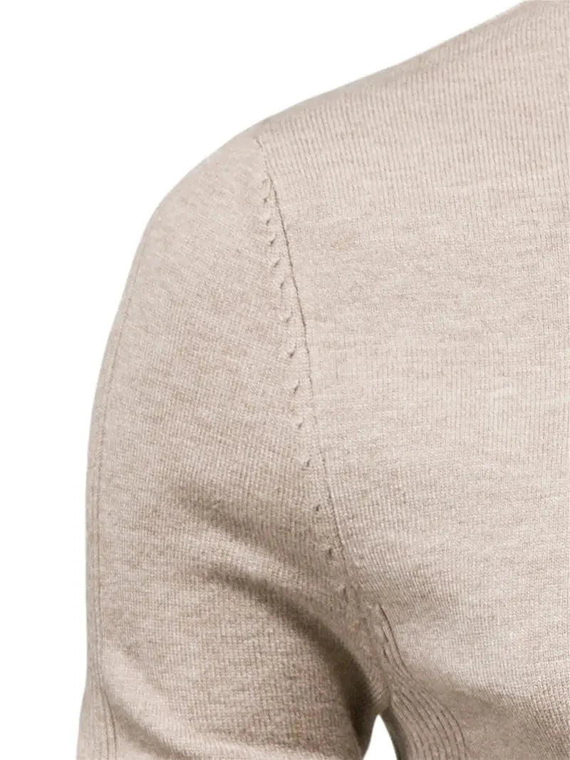 Cyrus | Slim Fit Turtleneck Jumper with Elegant Roll Neck