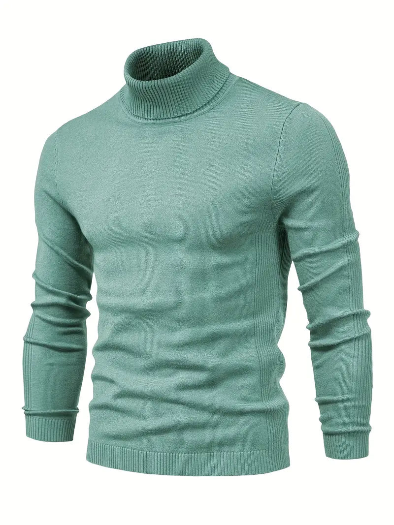 Cyrus | Slim Fit Turtleneck Jumper with Elegant Roll Neck