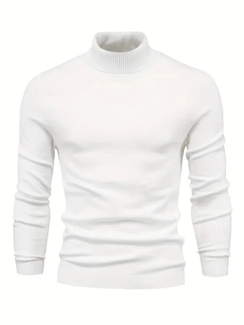 Cyrus | Slim Fit Turtleneck Jumper with Elegant Roll Neck