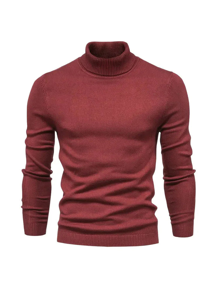 Cyrus | Slim Fit Turtleneck Jumper with Elegant Roll Neck