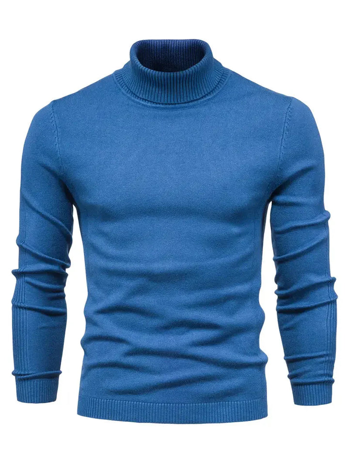 Cyrus | Slim Fit Turtleneck Jumper with Elegant Roll Neck