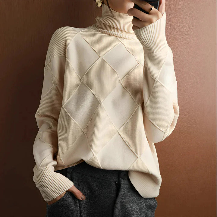 Celeste | Elegant Relaxed Fit Sweater - Timeless Style and Easy Care