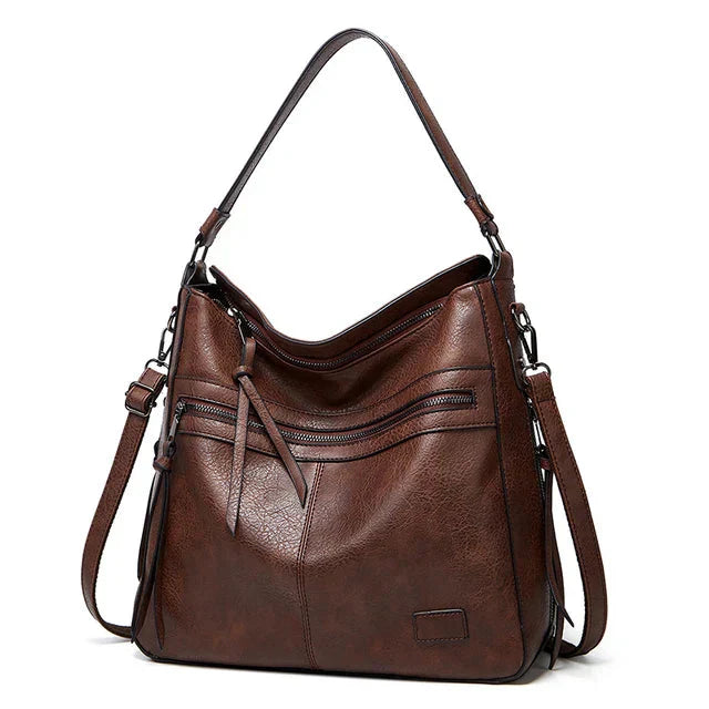 Celeste | Leather Tote Bag with Spacious Interior and Timeless Elegance