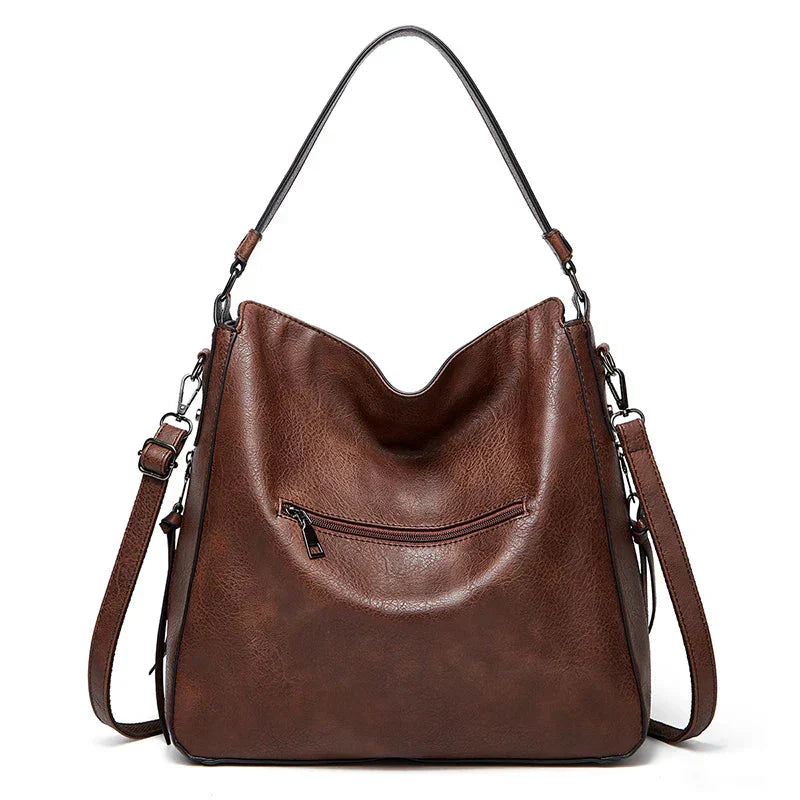 Celeste | Leather Tote Bag with Spacious Interior and Timeless Elegance