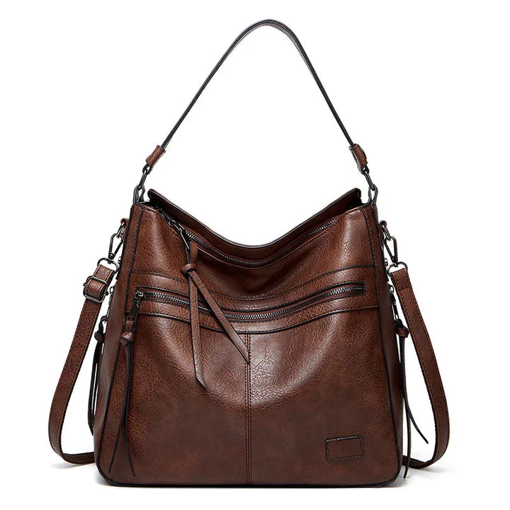 Celeste | Leather Tote Bag with Spacious Interior and Timeless Elegance