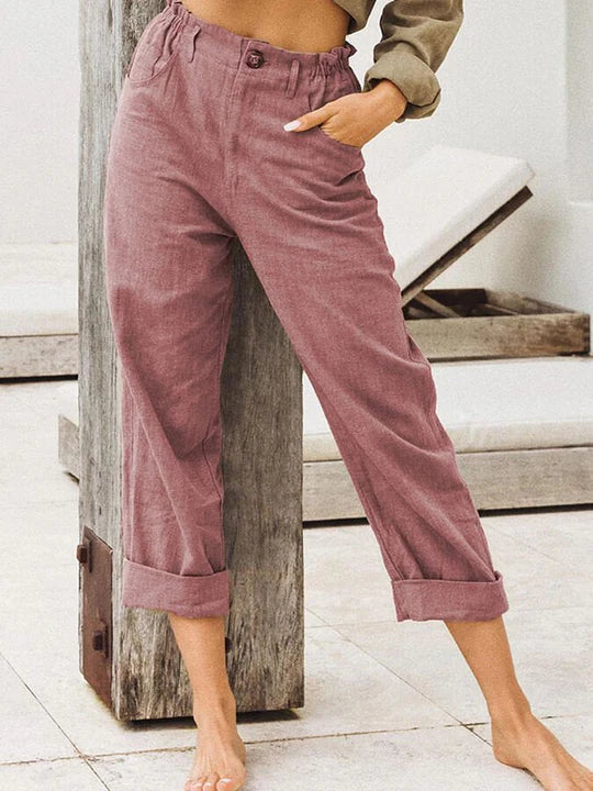 Celestia | Linen Pants for Effortless Elegance and Comfort