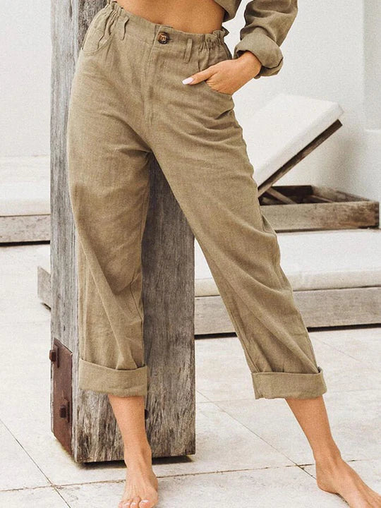 Celestia | Linen Pants for Effortless Elegance and Comfort