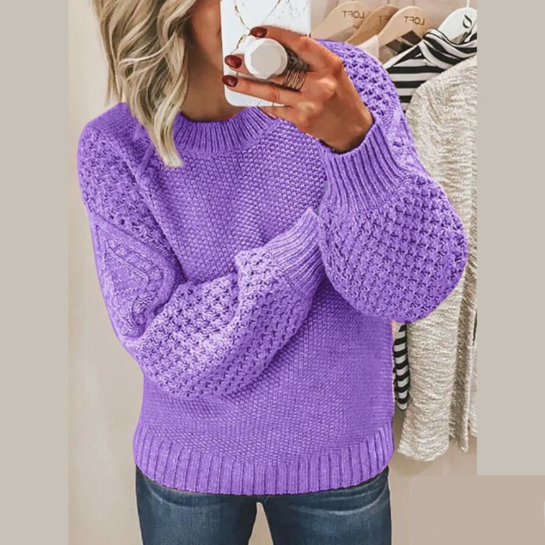Clara | Vintage-Inspired Wool Jumper with Flattering Fit