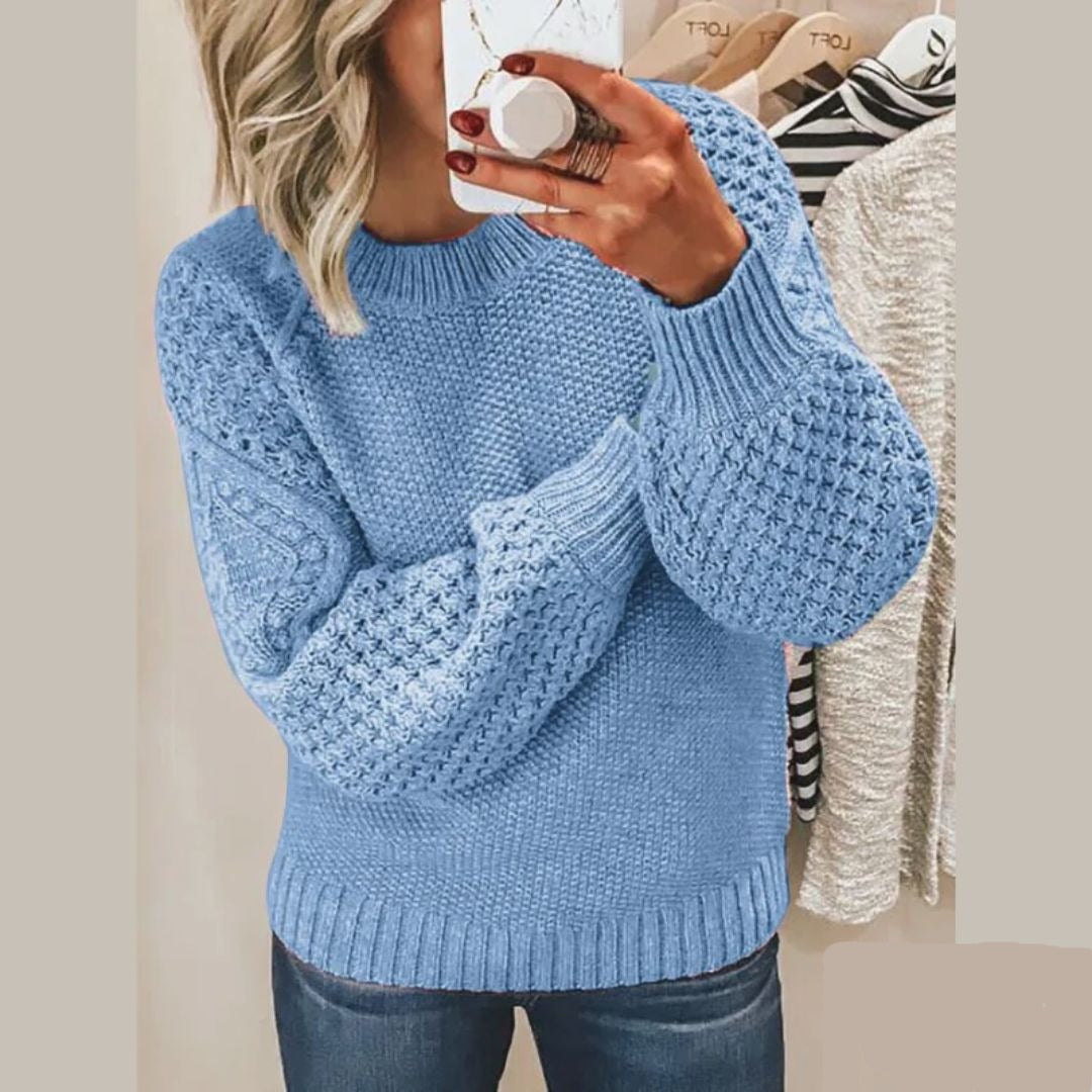 Clara | Vintage-Inspired Wool Jumper with Flattering Fit