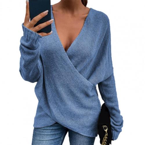 Celeste | Elegant V-Neck Long Sleeve Jumper - Stylish and Comfortable