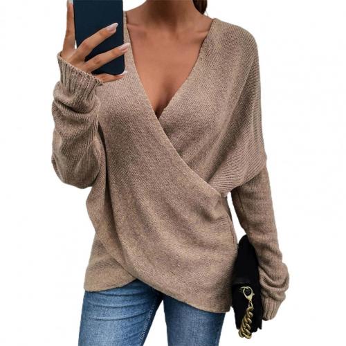 Celeste | Elegant V-Neck Long Sleeve Jumper - Stylish and Comfortable