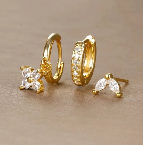 Celestia | Earring Set with Chic Versatility and Timeless Elegance