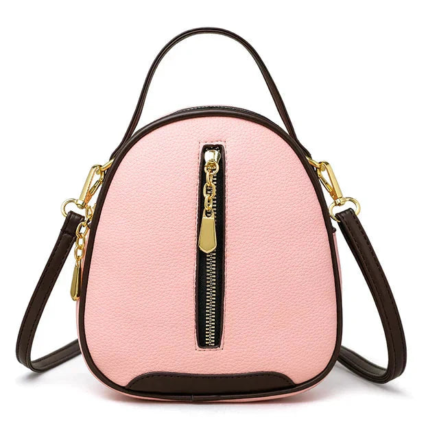 Celestia | Shoulder Bag with Chic Design and Elegant Gold Zip Closure