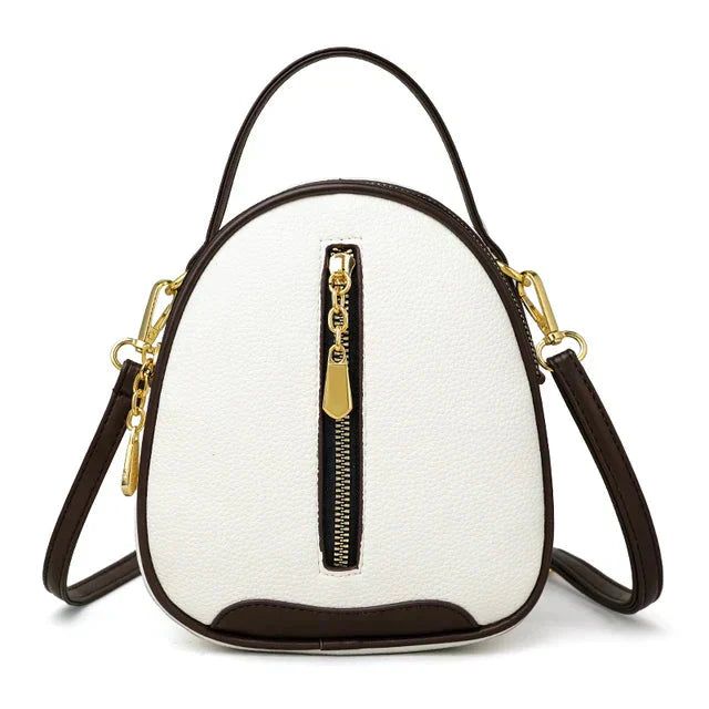 Celestia | Shoulder Bag with Chic Design and Elegant Gold Zip Closure