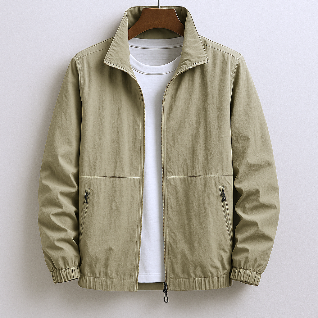 Windbreaker Jacket | Casual Zip Up Style