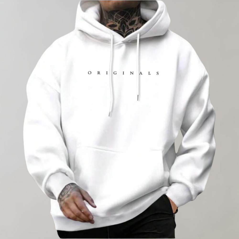 Oversized Hoodie - Minimalist Street Style Pullover