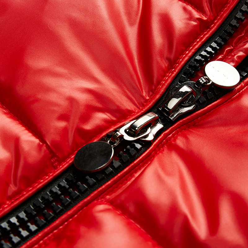 Puffer Jacket - Hooded with Gloss Finish
