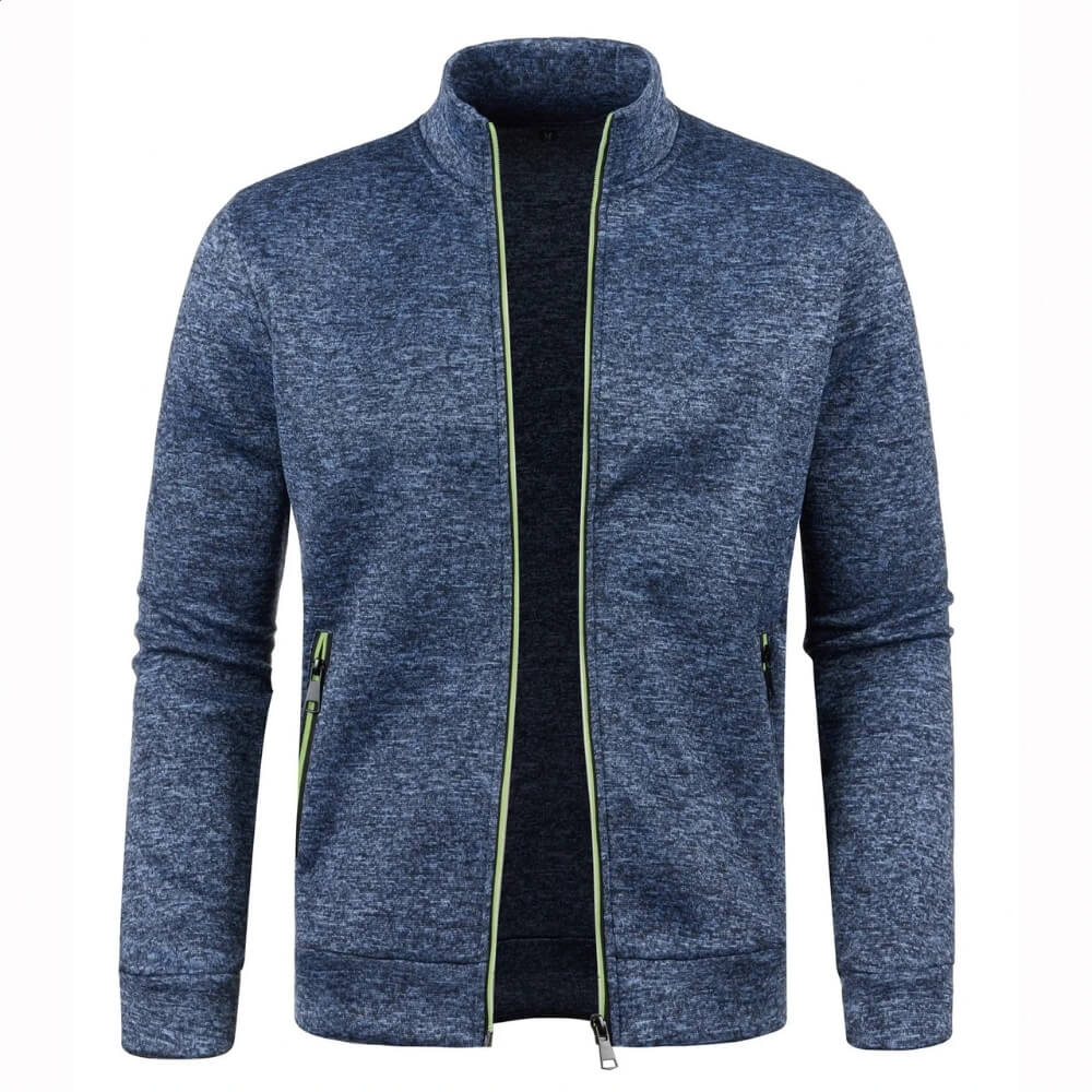 Full Zip Cardigan Jacket - Long Sleeve Active Fit