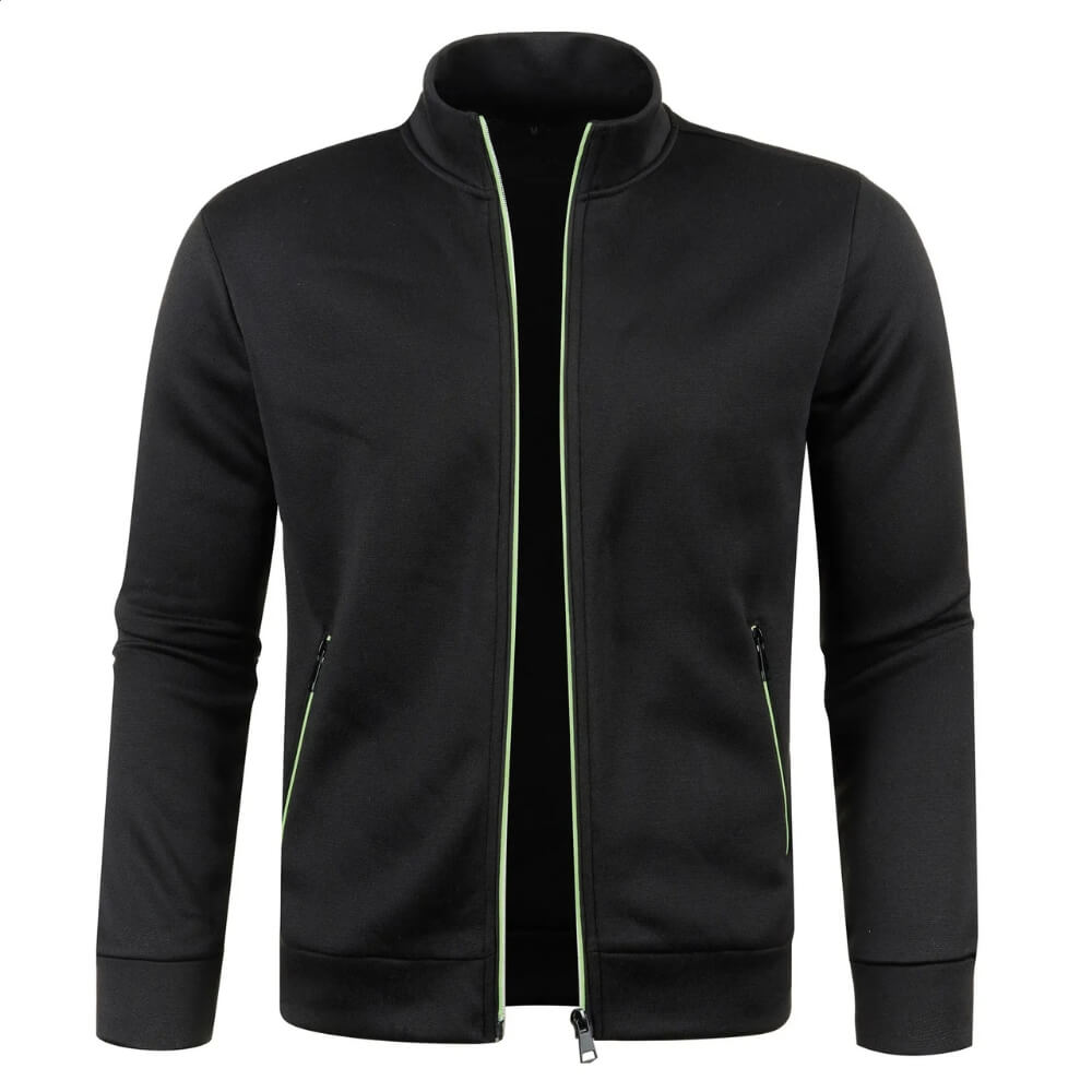 Full Zip Cardigan Jacket - Long Sleeve Active Fit