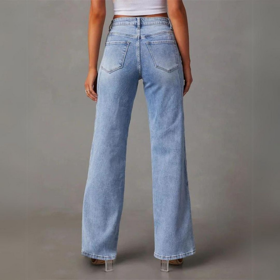 Women’s Wide Leg Jeans | High Waisted Relaxed Fit