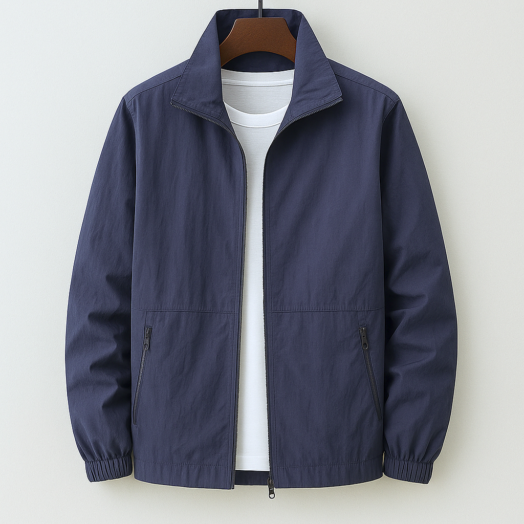 Windbreaker Jacket | Casual Zip Up Style