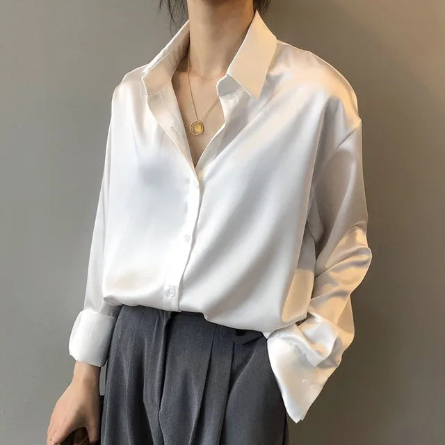 Women's Elegant Long Sleeve Shirt