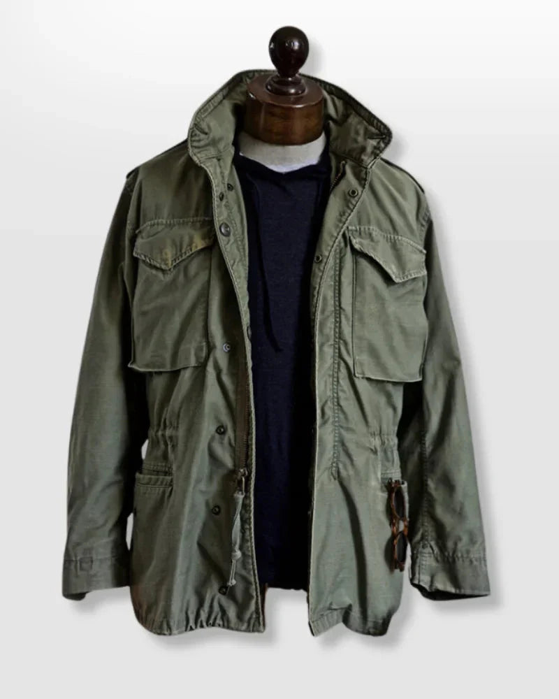 Field Jacket - Utility Style with Drawcord Waist