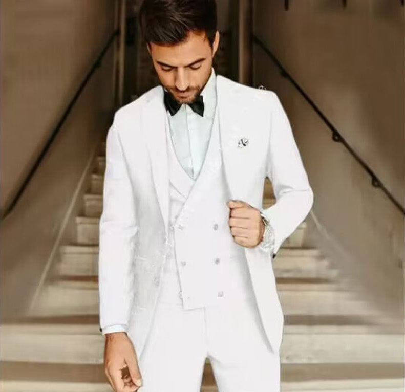 Men’s Suit Three Piece | Slim Fit Formal Wear For Weddings And Business