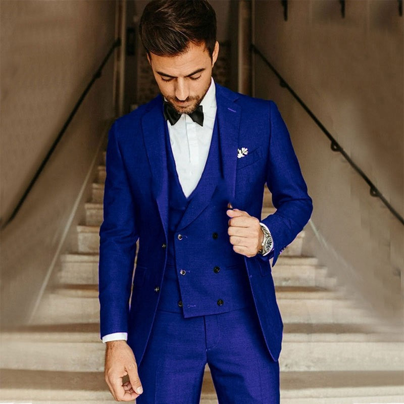 Men’s Suit Three Piece | Slim Fit Formal Wear For Weddings And Business
