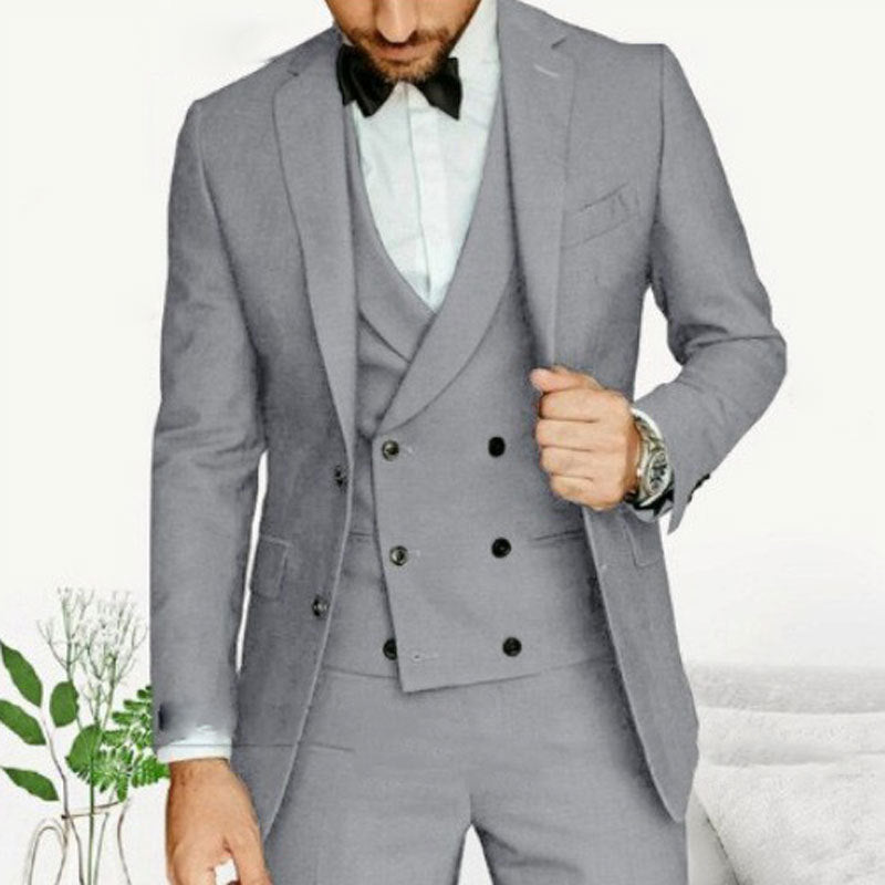 Men’s Suit Three Piece | Slim Fit Formal Wear For Weddings And Business