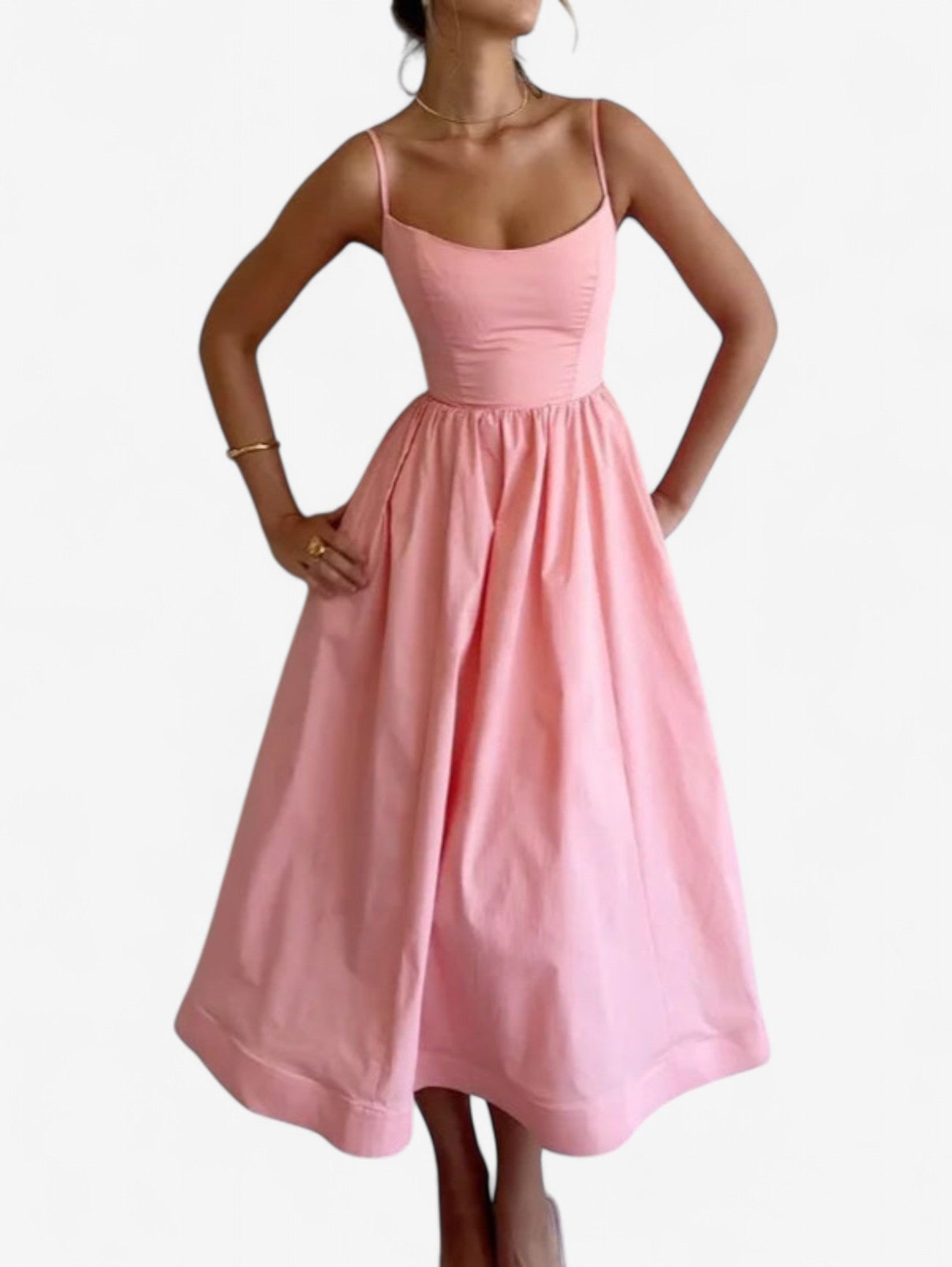 Women’s Sleeveless Wedding Guest Wrap Maxi Summer Dress