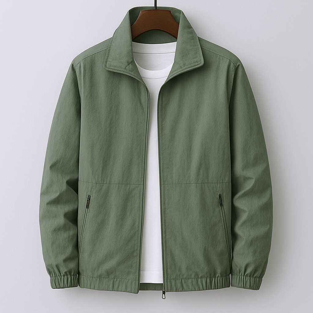 Windbreaker Jacket | Casual Zip Up Style