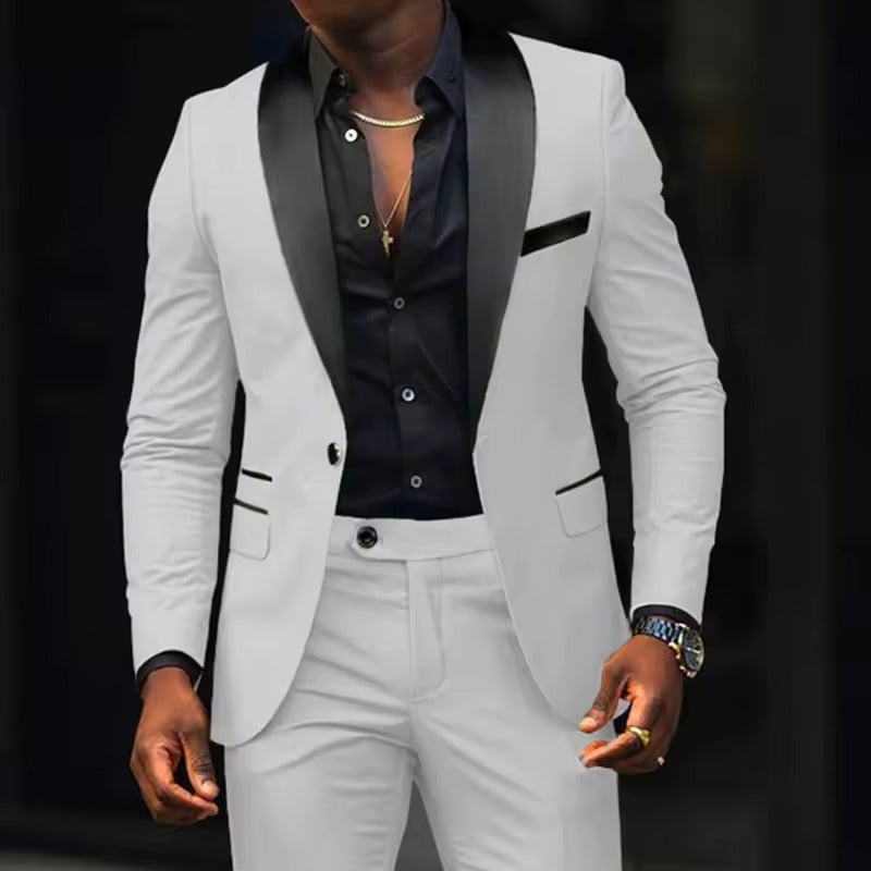 Slim Fit Suit - Two Piece Jacket and Trousers Set