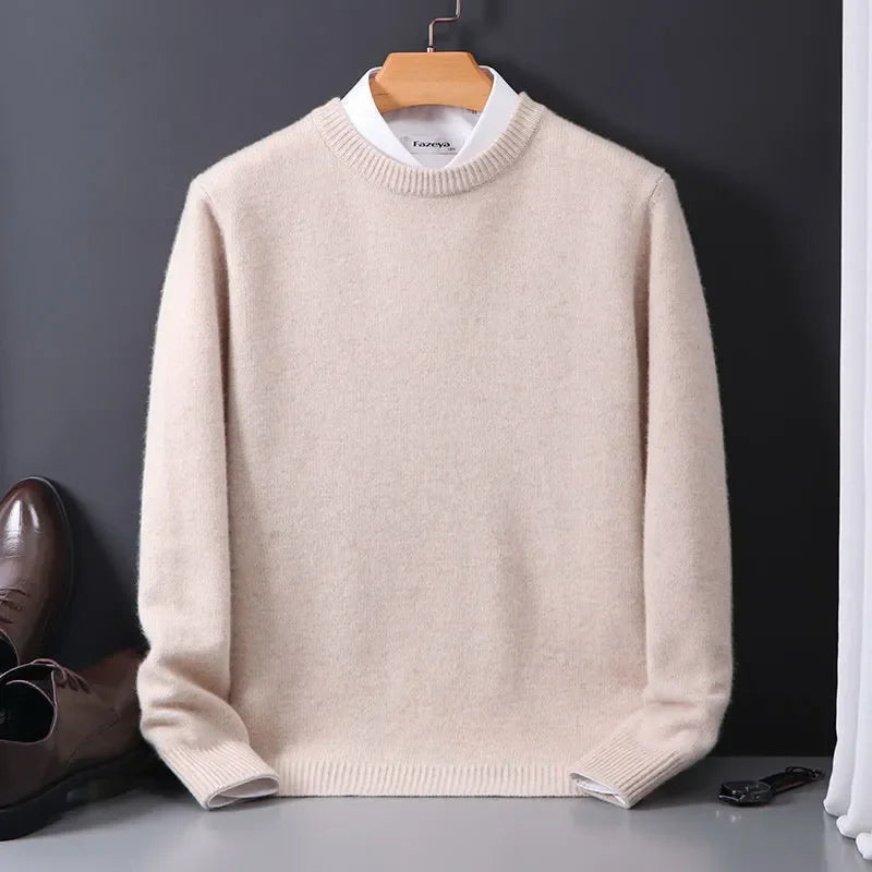 Crew Neck Jumper | Sweater Classic Long Sleeve