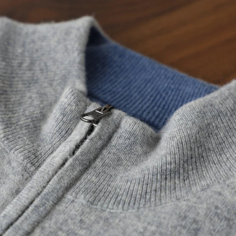Zip Cardigan | Open Front Design