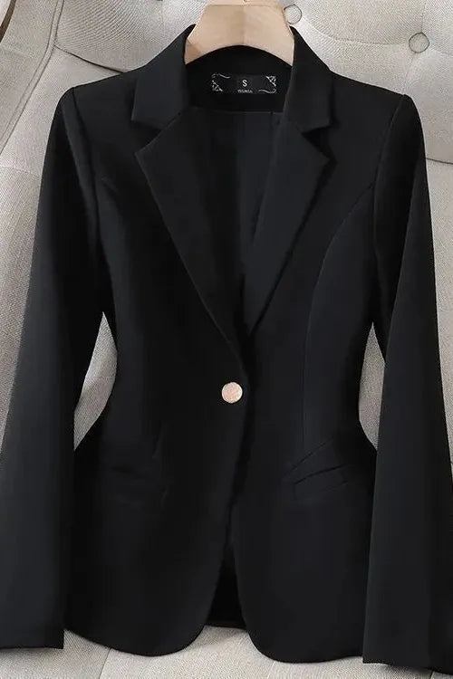 Blazer Jacket – Fitted Single Button