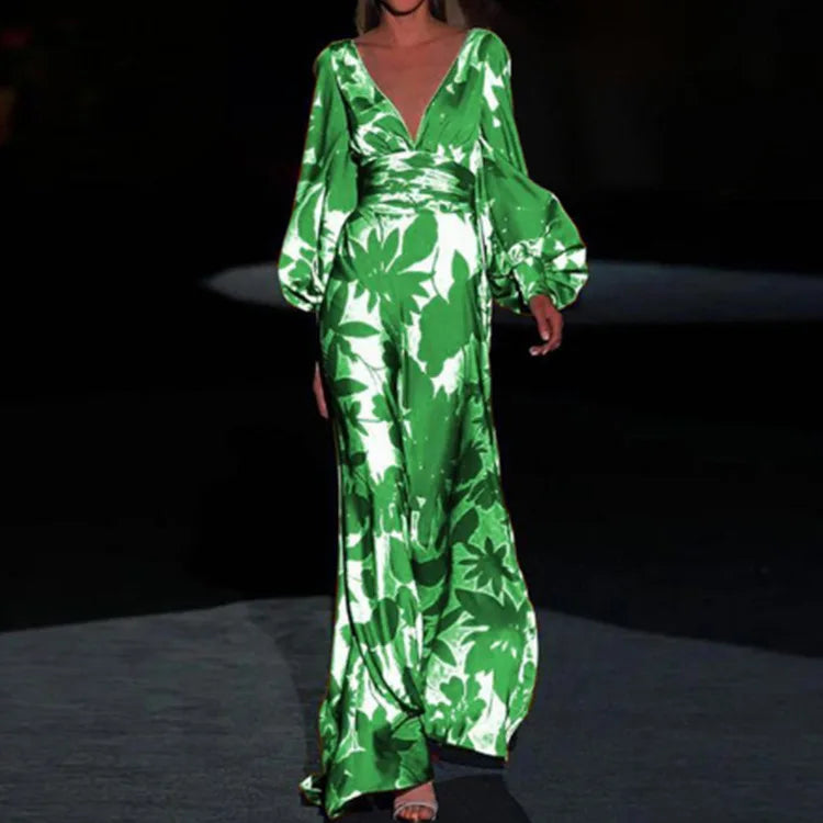 Women's Long Sleeve Maxi Dress