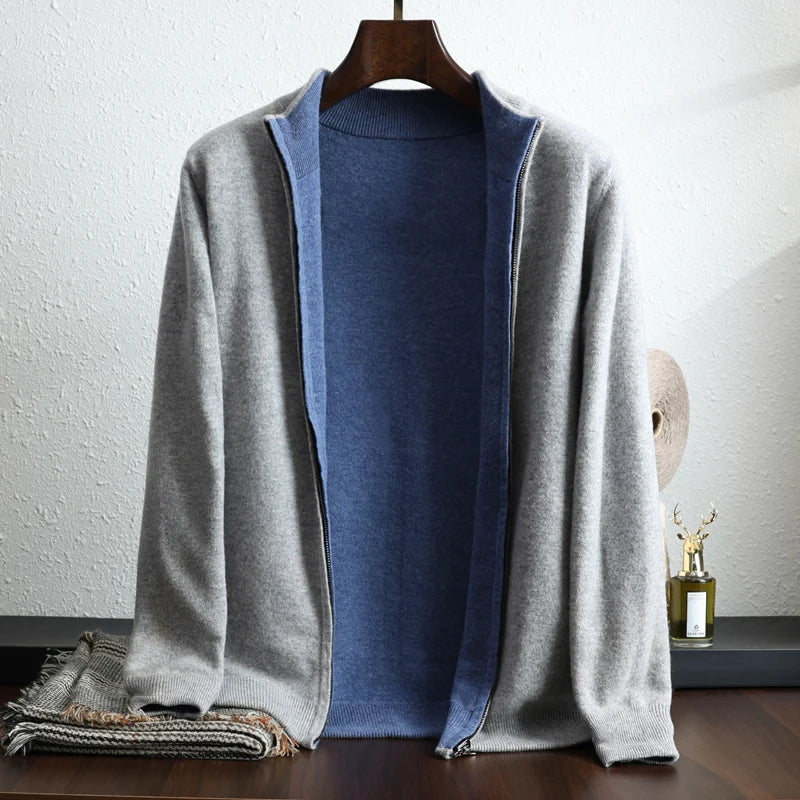 Zip Cardigan | Open Front Design